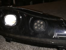 bought a beat up headlight from a dismantler to open up and play with different modifications.