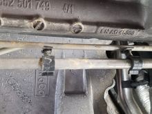 Clip on the left is broken (see back side).  The one on the right is what is should look like.  The 2 clips that take a majority of the load were broken.