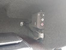 Stereo left/right split plus a USB dongle - what are these for?