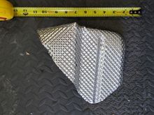 heat shield incorporating rolled edges