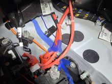 The large red cables  that are hooked to the auxiliary can they just stay unhooked if i decided to remove the auxiliary,  or do i need to hook them up to the big battery? 

Thank you ! 