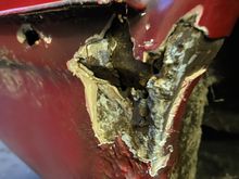 Found on the right rear.