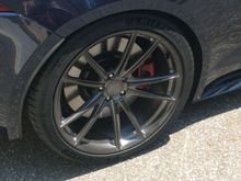 I refer to this finish as “brake dust grey”