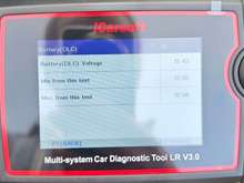Battery Test Readings