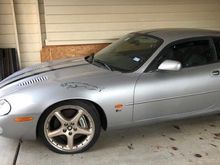 2003 Jaguar XKR  -  Tinted Windows