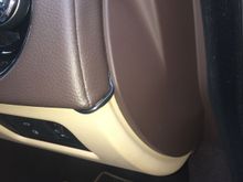 The cable is tucked into the joins on the dash between the panels, pushed in with a plastic comb to not cause any damage, you cannot hide all of it at this point