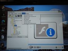 This is the various pull down menus from the tool bar