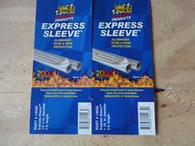 Velcro thermo sleeve from Cool it used to protect the harness from heat.