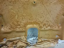 Greasy wet foam area