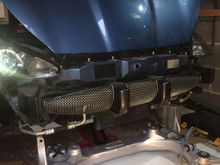 Subframe ready to raise. New Vee Mounts. refurbed front bushes. Sway bar and brackets recoated and Polybushed.