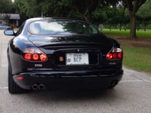 2005 XKR Coupe with "Victory-Edition" Tail Lights and LED Bulbs