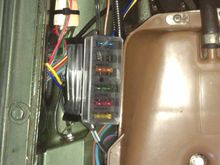 New blade style fuseblock just activating relays now.