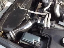 Here's mine, fitted today after I accidentally left a hammer on the factory air box (with k&n panel in) and shut the bonnet breaking the lid