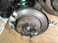 New brake pads and handbrake shoes