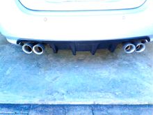 At first I had it painted to match the body then went to black