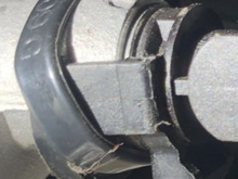 The connector that is attached to the Engine Coolant Outlet Flange (AJ814053)