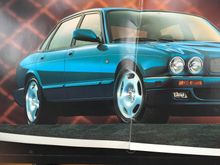 1995 Jaguar sport & XJR brochure shot