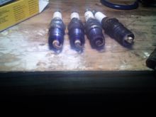 Old plugs.