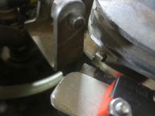 The filed extra flat spot to ensure the switch remained closed at closed throttle 