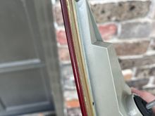 I think this adhesive is visible around the part Sean sent though I want fresh eyes on all these to come to a good conclusion on how this is put together in order to help take it apart😀