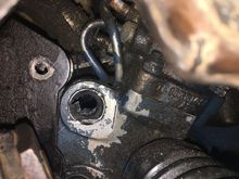 Looks worse than it is... I never made it all the way through with the hacksaw.