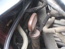The Transmission Fluid Dipstick.
I was wondering what that was for.