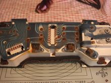 Rear View of the Binnacle that holds the Speedo and Tacho (This ones off my Parts Car)