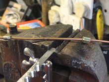 Don't forget to put on both sets of Fittings before you go and form the cup on the other end