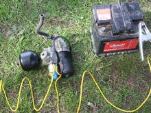 The Brake Pump was Seized Solid even with 12 volts on