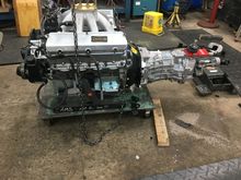 Tremec 6sp bolted up.