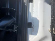 Slots where the plastic clips of rear cover go
