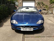 Full Frontal of my XK8 a stunningly Beautiful Machine!