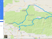 This route starts in Tujunga, we would meet up at Starbucks in the morning and make our way towards the forest, we could stop at Newcombs ranch and have a drink and recover before finishing the route at Sakura japanese restaurant for food and drinks (or one of the other restaurants in the area). This is perfect for those that enjoy a nice canyon run full of twists and turns! This would be a long run, it would take approx 3 hours and spans 113 miles!