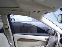 20% tint on the front windows.  Nice addition.  If you look at the vehicle behind my car, you can get an idea of how dark the tint is.