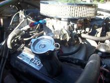 View of electric choke