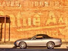 XKR - with ghost sign @ Luling, TX