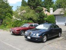 01 S-Type and 96 XJR