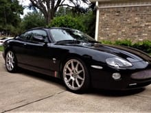 2005 XKR with 20" BBS Montreal Wheels