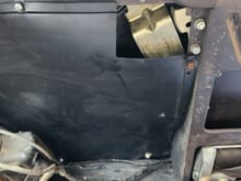 Remove the inner panel. The four screws you see to the right hold the actuator in place. #4 Phillips. DO NOT DROP THEM.
