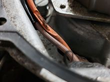 Found that the two wires in the distributor were damaged. 