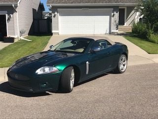 2007 Jaguar XKR - Rare Emerald Fire Green XKR conveertible - single owner - Used - VIN sajxa44c479b15461 - 8 cyl - 2WD - Automatic - Convertible - Other - St Albert, AB T8N 3L, Canada