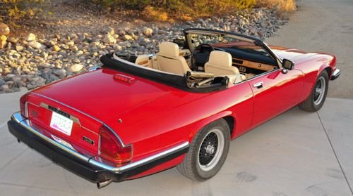 1991 Jaguar XJS - 1991 XJ-S with Low Miles for Sale - Used - VIN SAJTW4846MC179581 - 12 cyl - 2WD - Automatic - Convertible - Red - Peoria, AZ 85383, United States