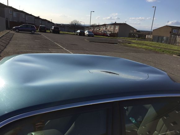 You cant see how badly the paint got scratched all over bumpers,bonnet,roof and boot