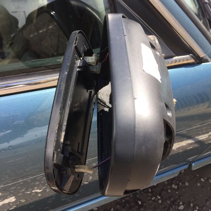 Just leaving Reading and a girl hit my mirror leaving me looking over my shoulder all the way home !" She said 'can we not do this through the insurance as this happens to me all the time' TRUE !