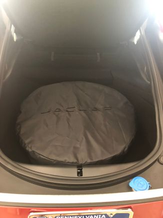 That is why I gave up the cargo space, to have the spare tire. 