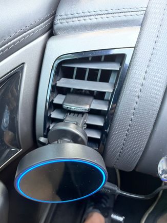 This also keeps the phone nice and cool while charging. 