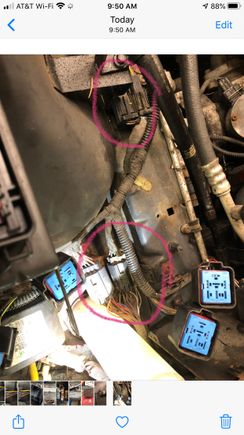 Are you talking about the connectors I have circled in red?
