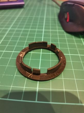 Broken mounting tabs