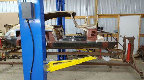 FHC off of the jig and ready for next rotisserie