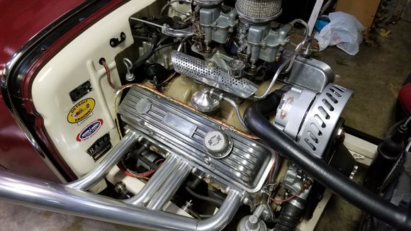 1930 Tudor hotrod engine